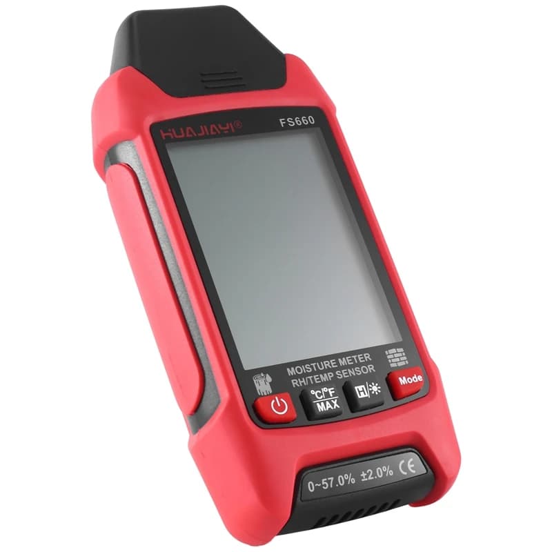 Screen Digital Moisture Meter: Wood, Cement, Gypsum & Brick Humidity Detector - Thumbnail 5