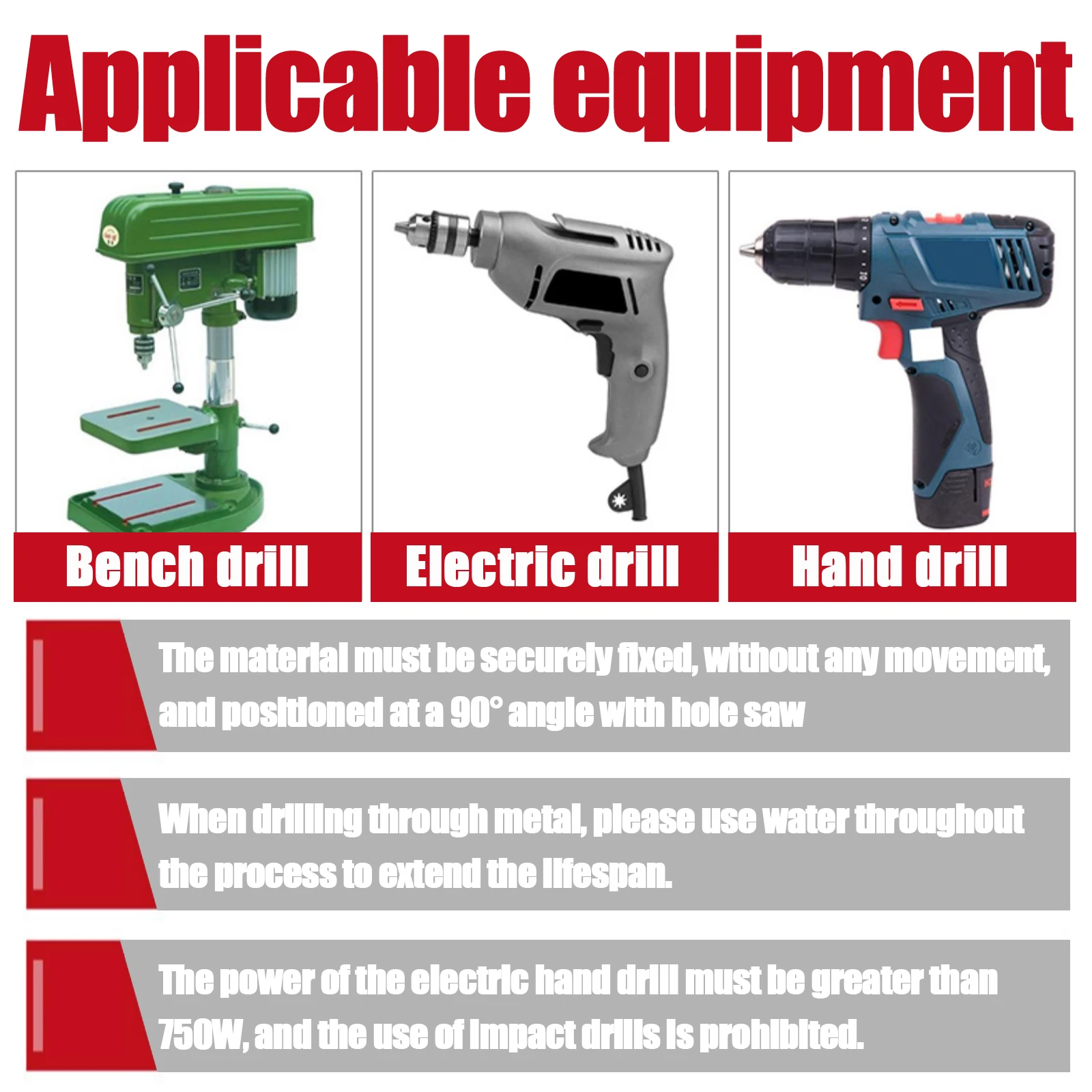 Bi-Metal Hole Saw Kit | M42 Steel | 15-200mm Range | For Wood, Metal & Stainless Steel - Thumbnail 5