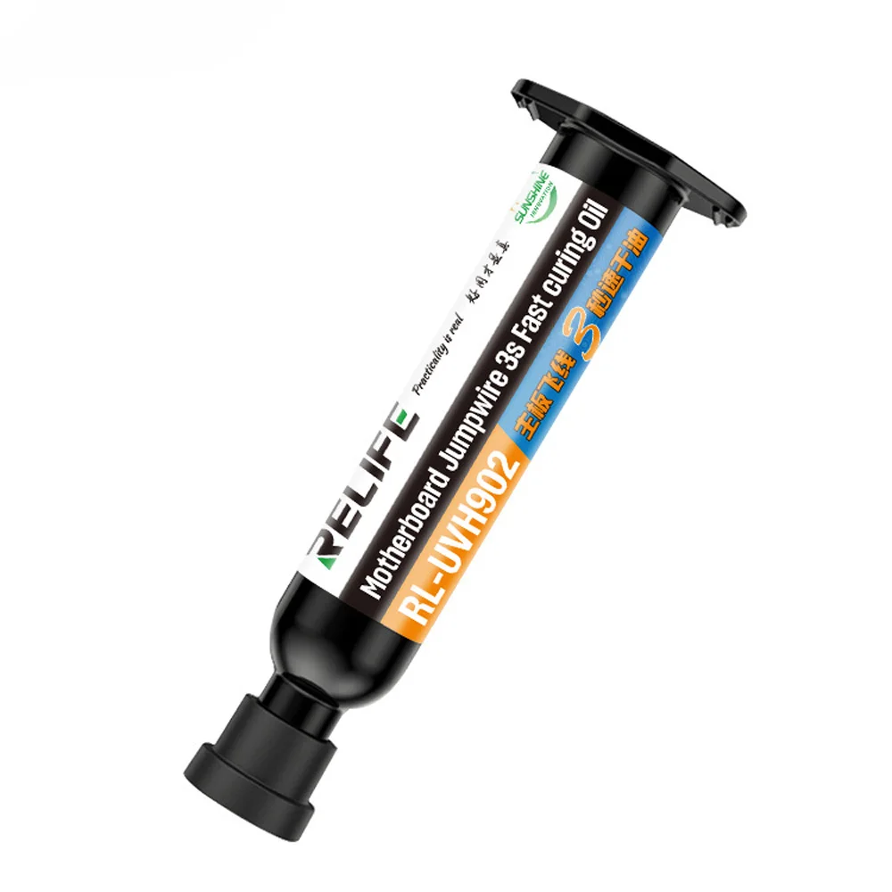 UV Curing Flux for Phone Repair | 3-Second Quick Dry | 10cc Precision Syringe - Thumbnail 6