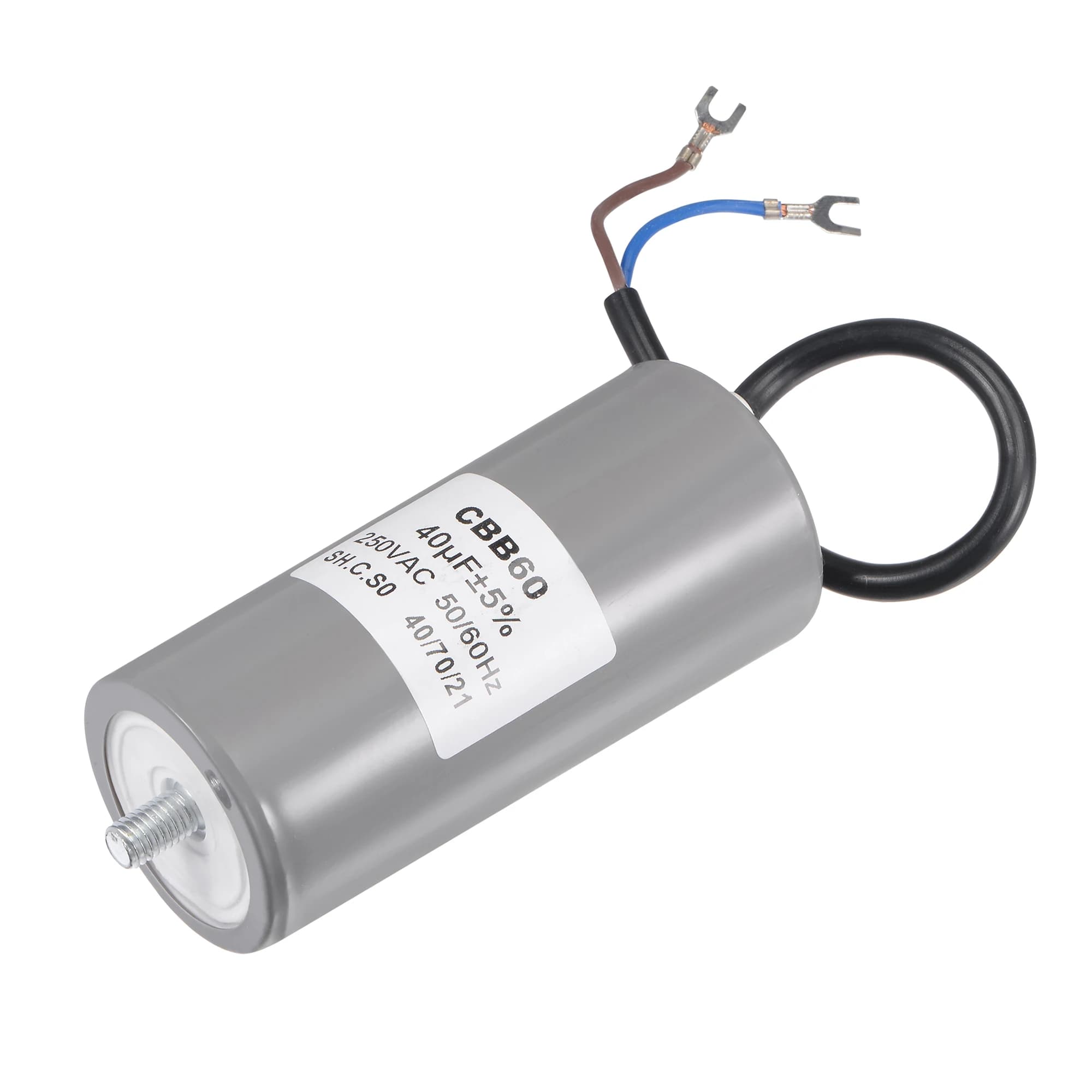 Professional-Grade CBB60 Motor Run Capacitor | 250V AC | 30-50uF | For Air Compressor & Water Pump - Thumbnail 2