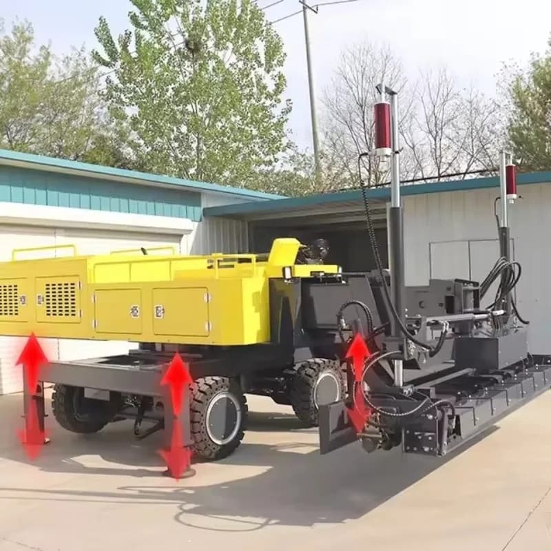 Ride-On Laser Screed Machine | Precision Concrete Floor Leveling System - Thumbnail 3