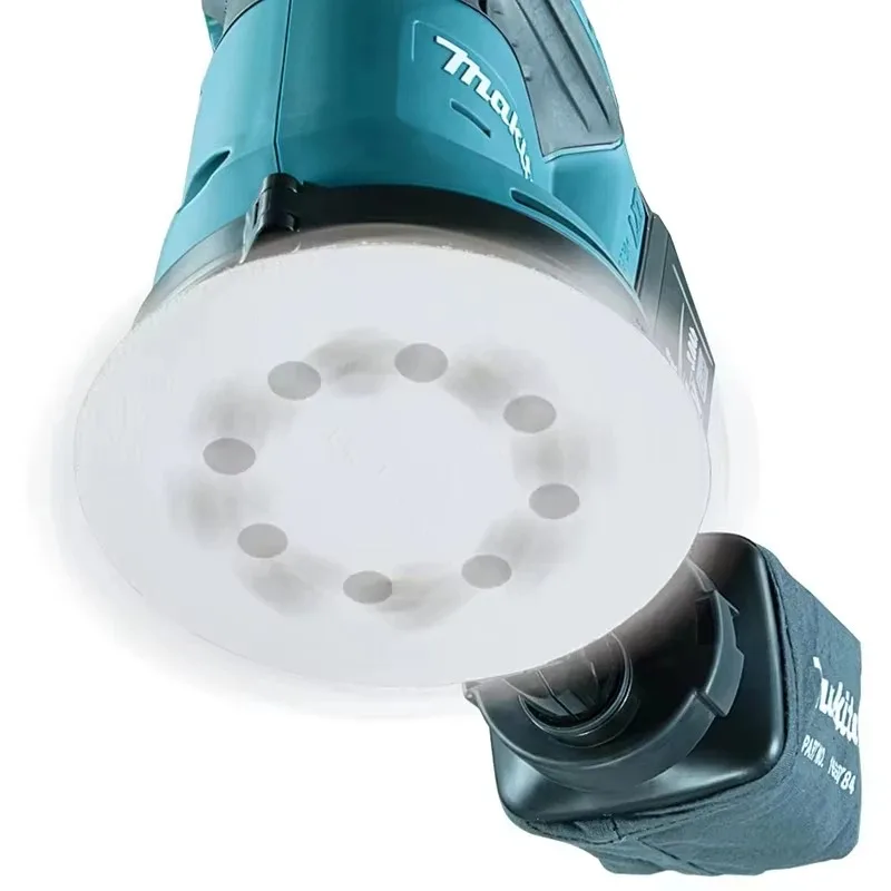 Makita DBO180Z Professional Cordless Orbital Sander | 18V Brushless Motor | Woodworking & Finish Sanding Tool - Thumbnail 4