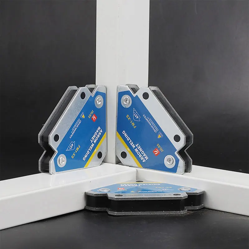 Magnetic Welding Jig | Multi-Angle 45° 90° 135° Positioner | Heavy-Duty Ferrite Locator - Thumbnail 5