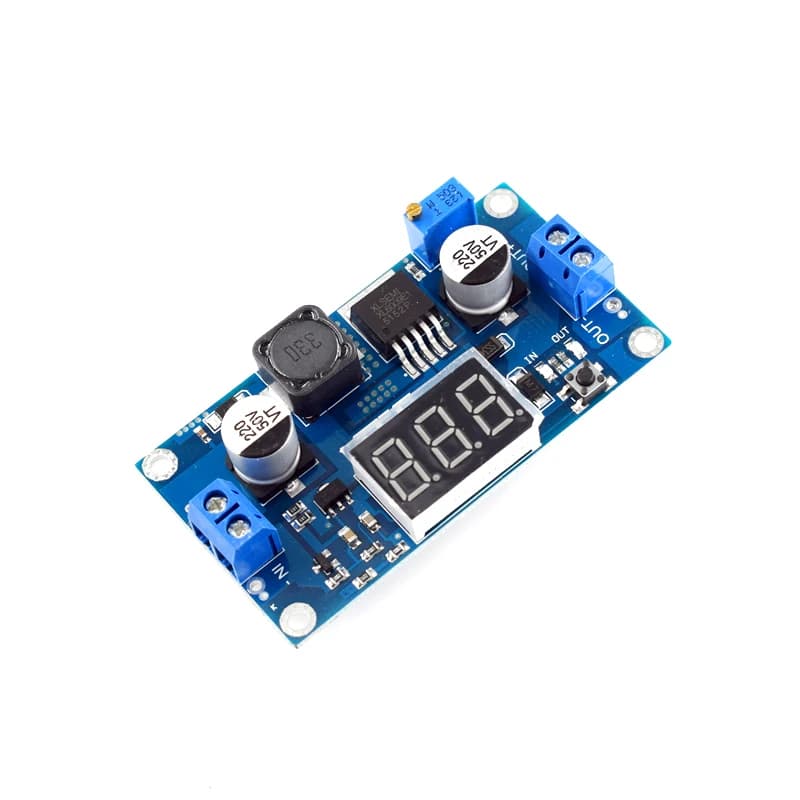 Professional Boost Converter | 5V-40V 4A Adjustable Step-Up Power Module with Digital Display - Thumbnail 4