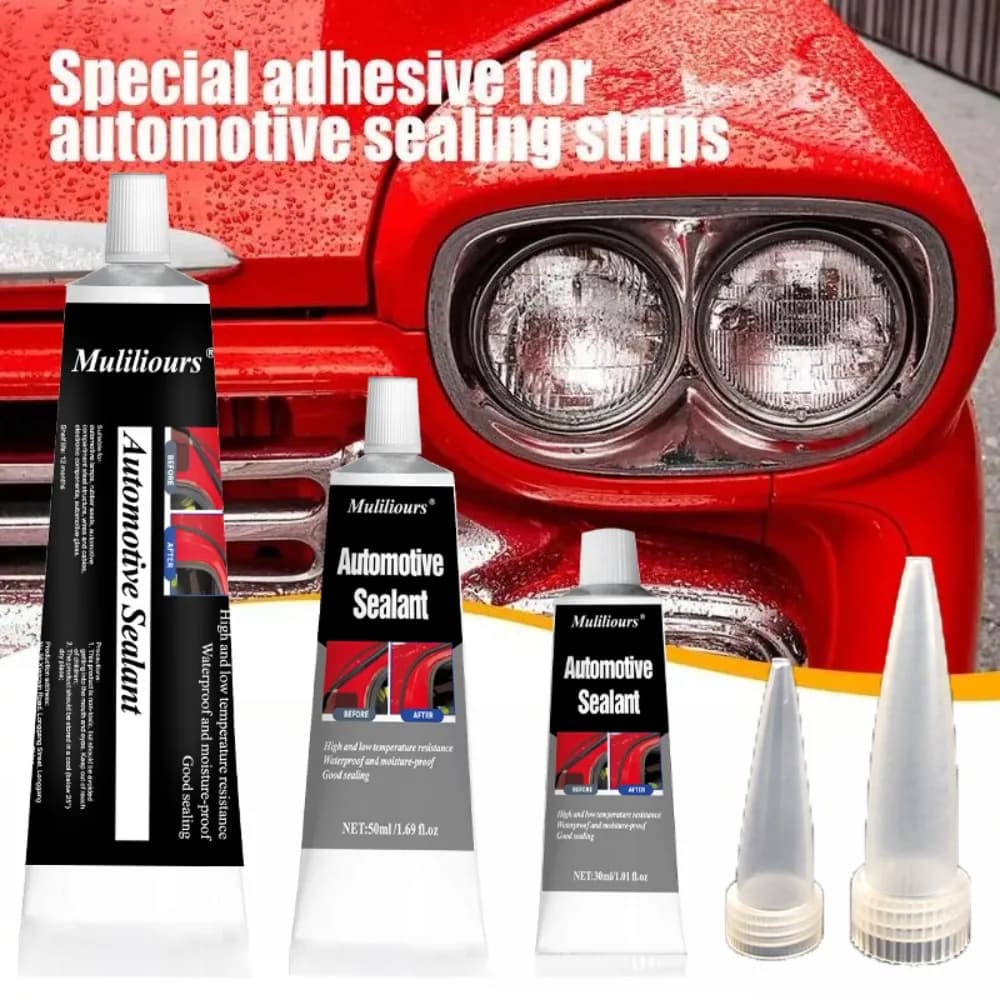 Professional-Grade Windshield & Glass Sealant | Waterproof Automotive Adhesive | Long-Lasting Repair Solution - Thumbnail 4