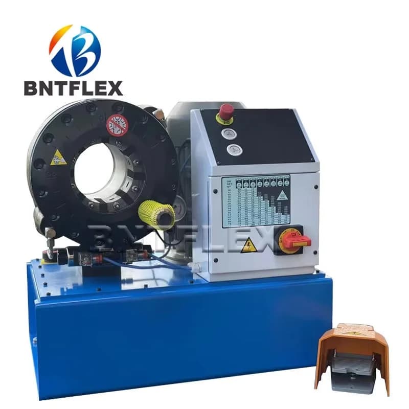 2.5 Hydraulic Hose Crimping Machine | 13-Die Kit for Industrial & Workshop Use - Thumbnail 2
