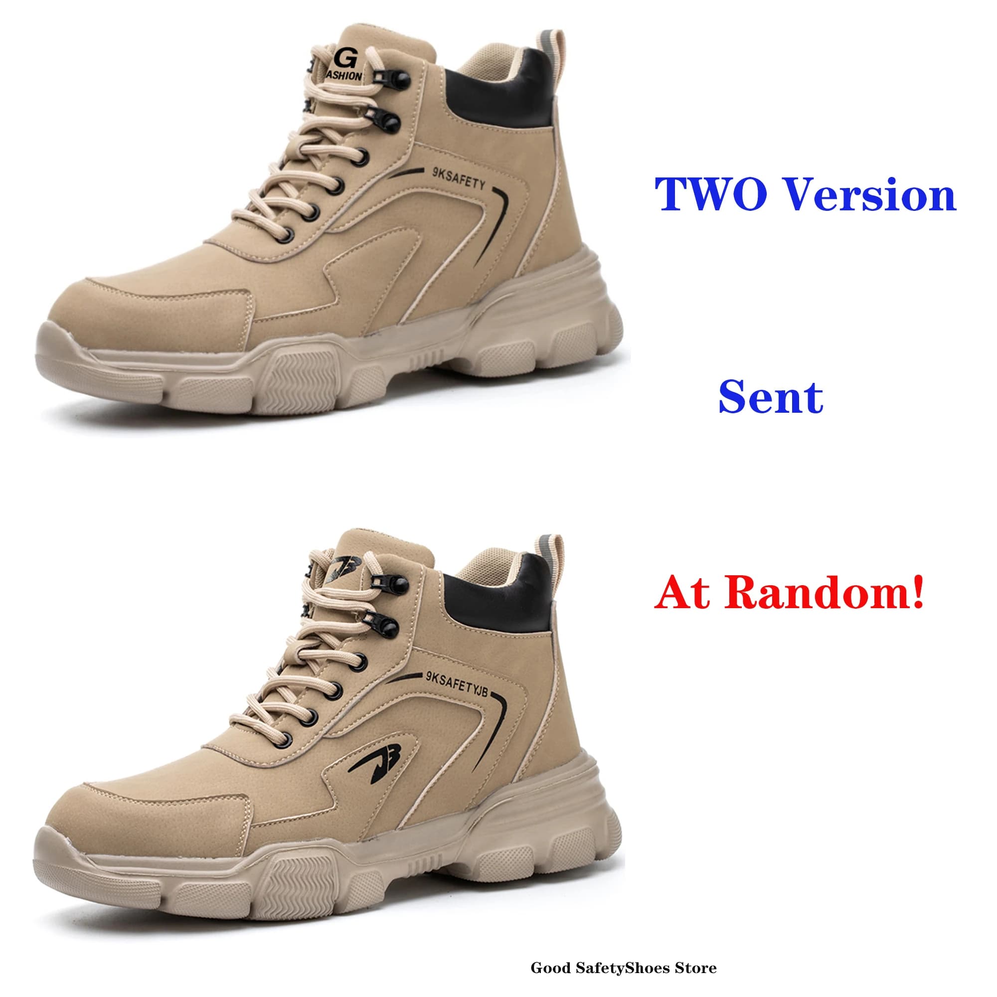 Safety Work Boots | Steel Toe Puncture Proof | Men's Construction Footwear - Thumbnail 2