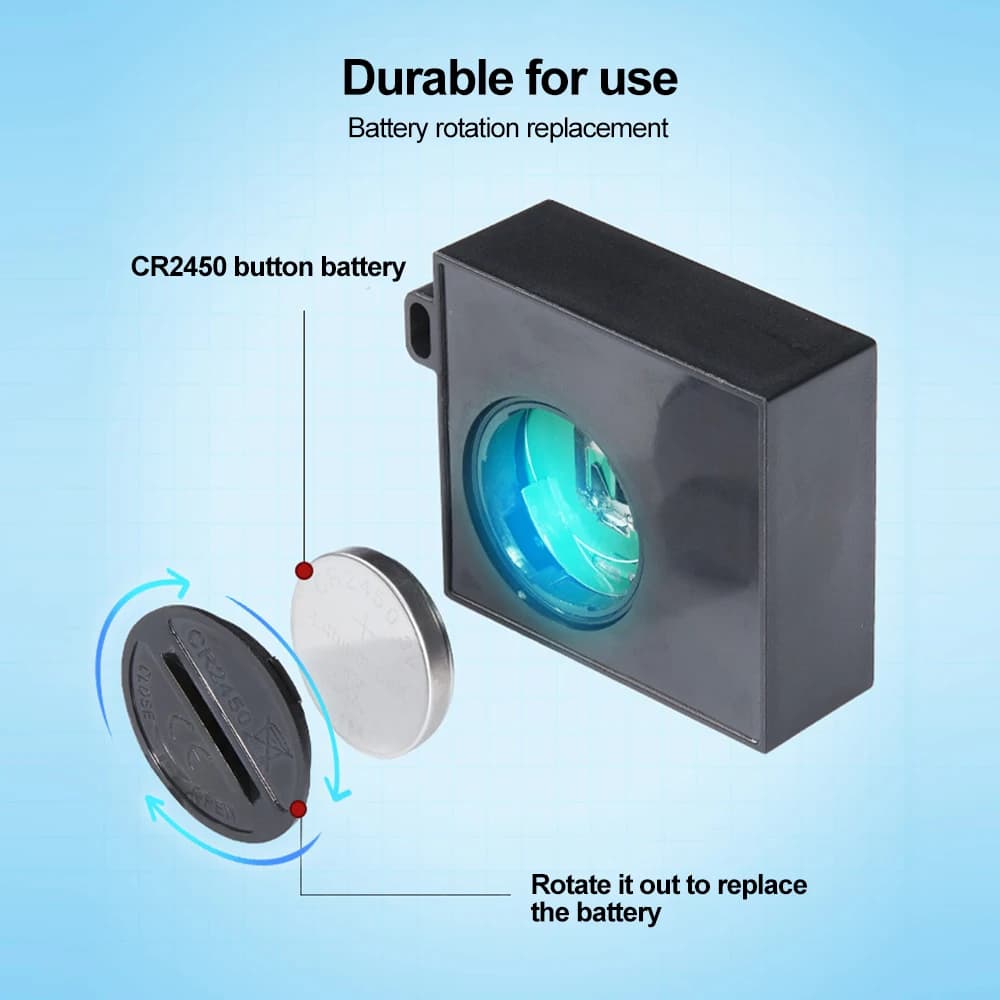 Inductive Tachometer | Digital Hour Meter for Small Gas Engines | Clip-On, Waterproof - Thumbnail 4