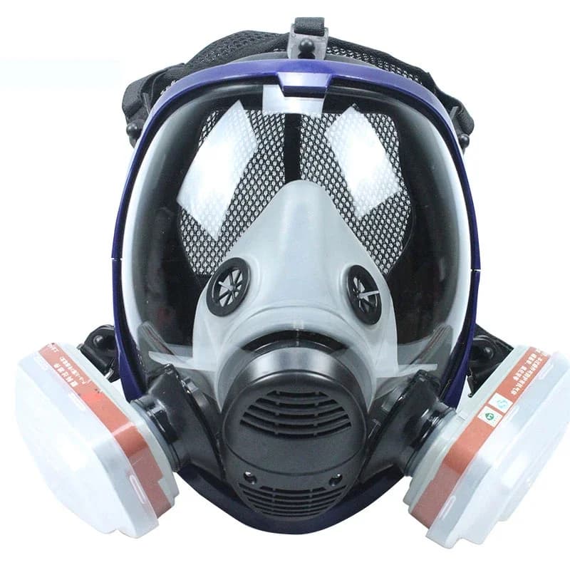 Full Face Respirator | 6800 Series Chemical & Gas Mask | 7-in-1 Filter System for Welding & Laboratory Safety - Thumbnail 2