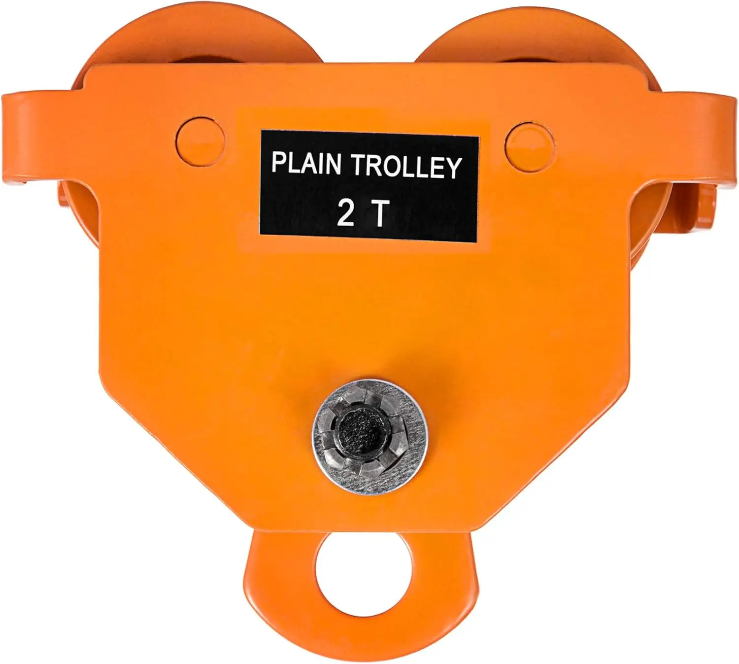 Heavy-Duty 2-Ton Manual Trolley Hoist | 4000 lb Capacity | Dual-Wheel Garage Crane Lift - Thumbnail 5