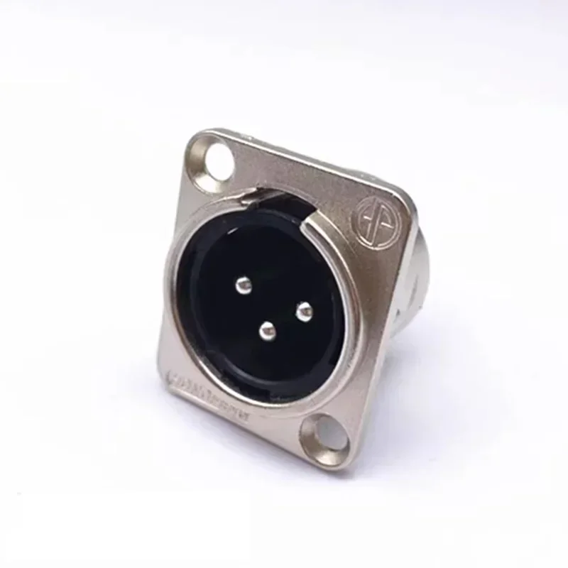 XLR Connector Set | 3/4/5 Pin Male & Female Plugs | Gold-Plated Copper Audio Sockets - Thumbnail 4