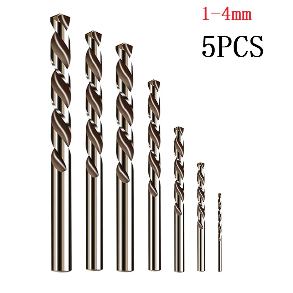 Cobalt Drill Bit Set | For Hardened & Stainless Steel | 5-10pcs 1mm-3mm HSS - Thumbnail 2