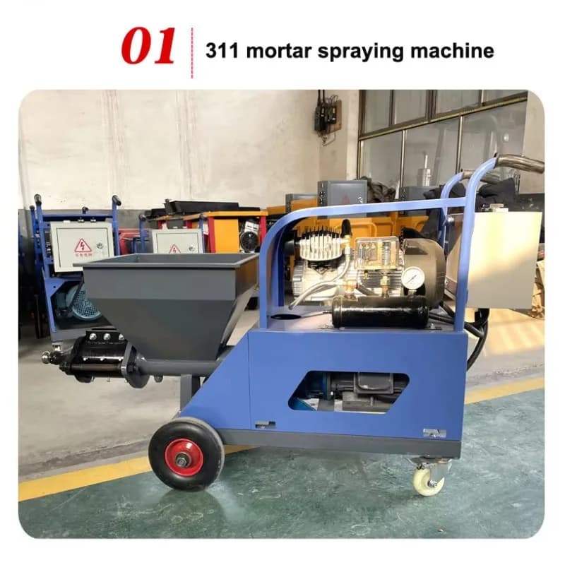 Concrete Transfer Pump | Smooth Mortar Injection Machine | Stable Material Delivery System - Thumbnail 3