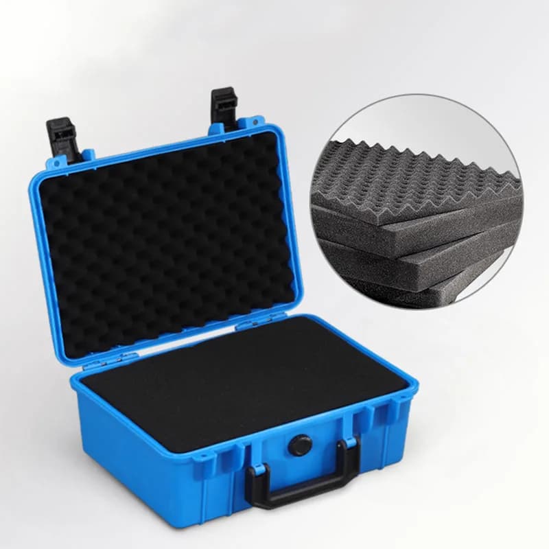 Plastic Tool Case | 280x240x130mm with Protective Foam | Safety Equipment Storage Box - Thumbnail 2