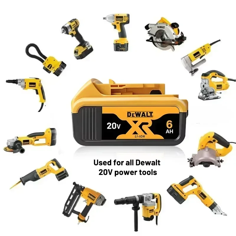 DeWalt DCB206 60V 9.0Ah Battery | High-Capacity Power Tool Replacement for DCB200/DCB205 - Thumbnail 4