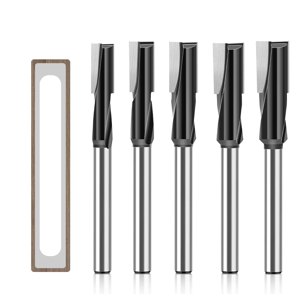 Lengthened cleaning bottom router bit with 12mm shank and 16-18mm spiral diameter for deep engraving and woodworking milling operations.