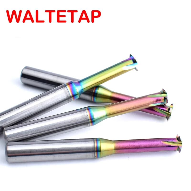 Thread Milling Cutter | Solid Carbide Single Tooth | M1-M14 CNC Machine Tool - Thumbnail 4