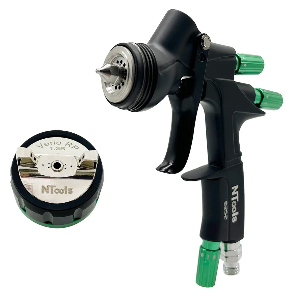 Paint Spray Gun Kit | 1.3mm Nozzle & 600cc Cup | Easy to Use for Cars, Walls & Home Projects - Thumbnail 6