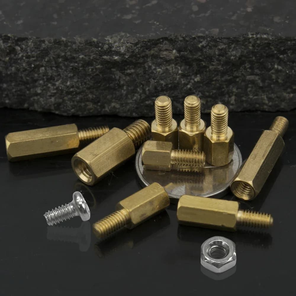 Hex Standoff Assortment Kit | Male Female Spacer Set M2.5-M4 | For PCB & Motherboard Mounting - Thumbnail 4
