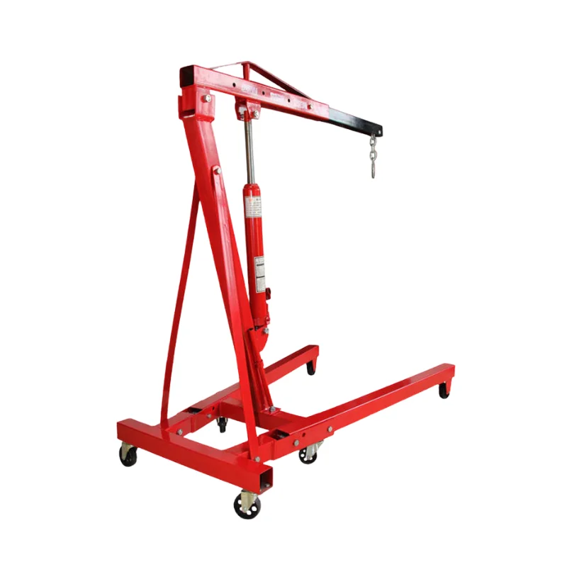 2-Ton Hydraulic Shop Crane | Heavy-Duty Engine Hoist & Cherry Picker - Thumbnail 3