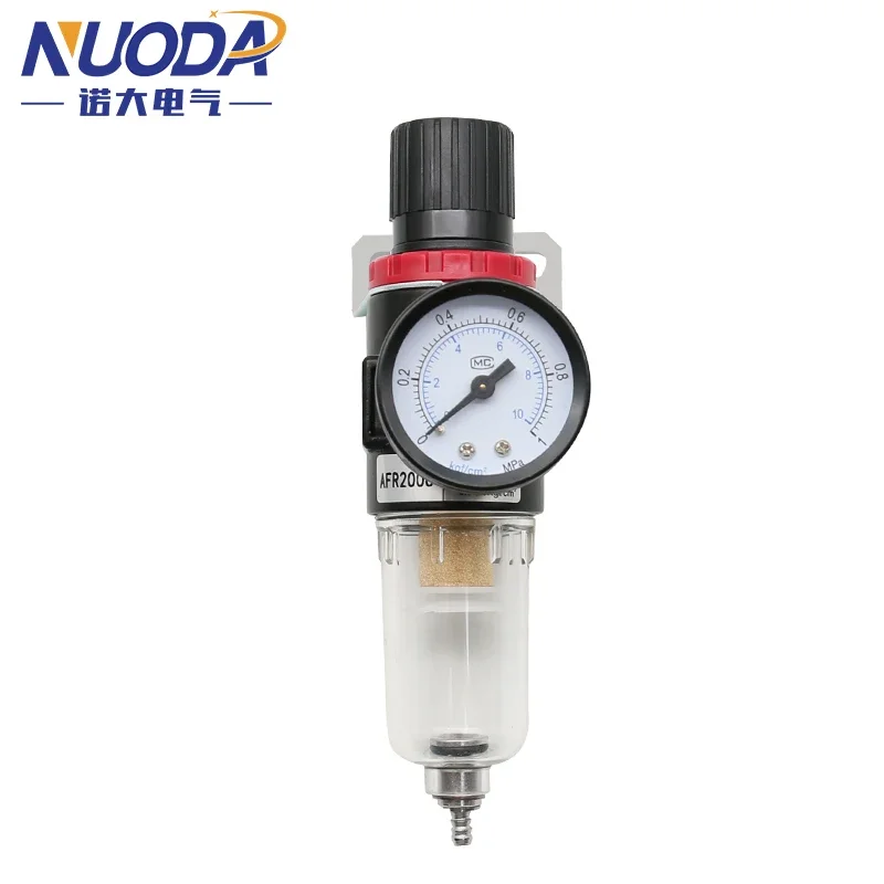 Air Filtration & Pressure Regulator Unit | AFR-2000 | Water & Oil Separator - Thumbnail 2