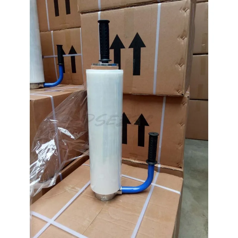 Hand-Held Stretch Film Wrapper | Manual Pallet Wrapping Machine | Portable Packaging Tool - Thumbnail 6