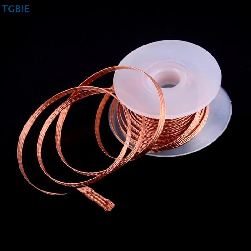 Desoldering Braid | 2.0mm, 2.5mm, 3M Wick | Solder Remover for Precision Electronics Repair - Thumbnail 2