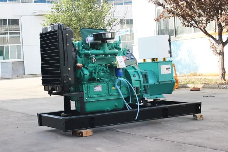 weifang Ricardo brand 30kw 37.5kva diesel generator with ZH4100D diesel engine and brush alternator diesel generator power - Thumbnail 4