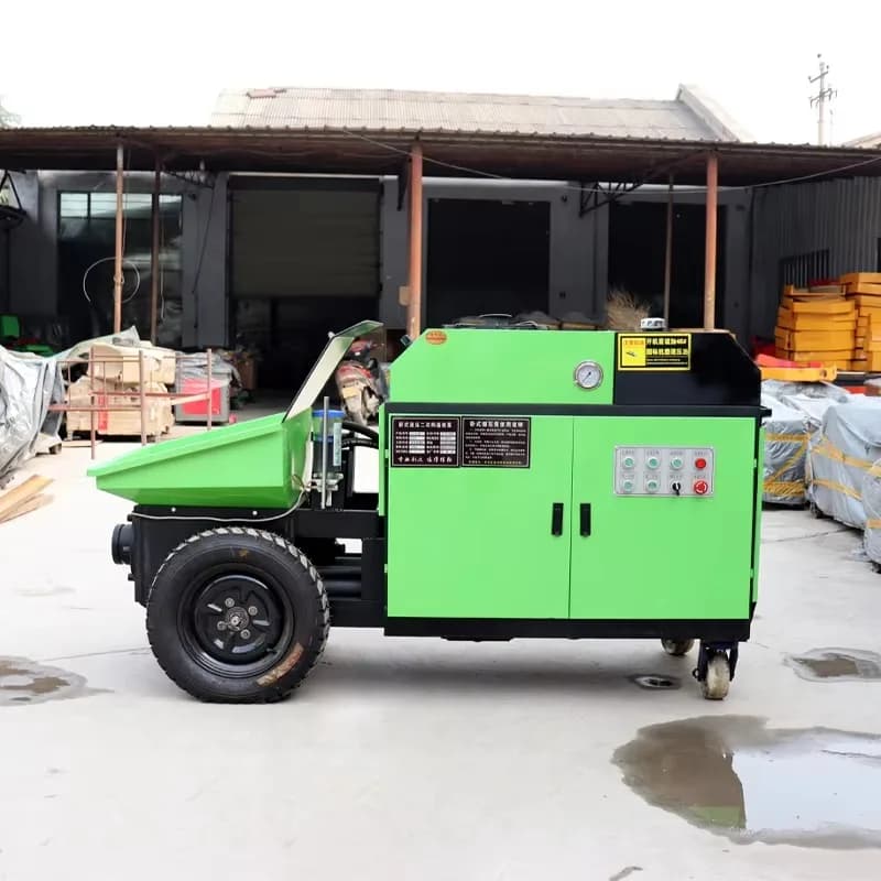 Mini Concrete Pump | 30m Horizontal Delivery | 80mm Pipe for Cement & Mortar - Thumbnail 3