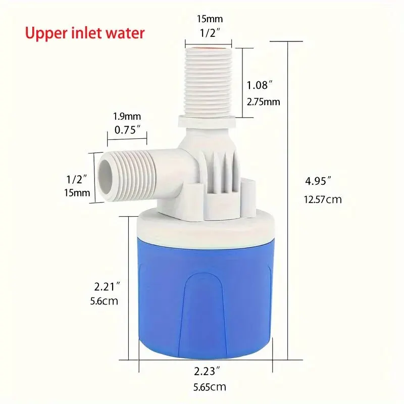 Hydraulic Valve | 1/2 Float for Tank Water Level Control - Thumbnail 6