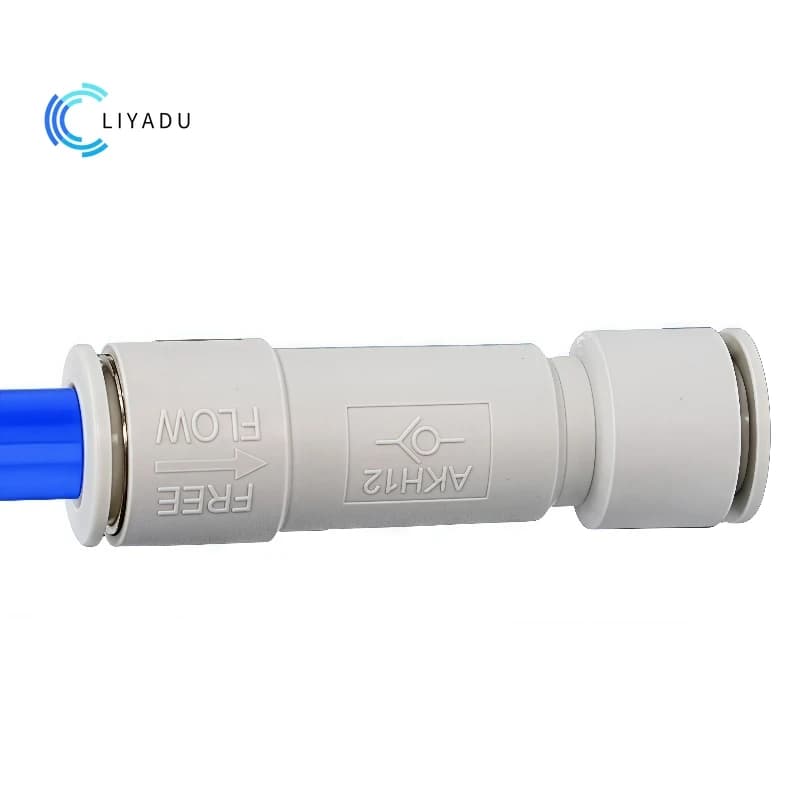 One-Way Air Check Valve | Pneumatic Non-Return Valve | 6mm-12mm Sizes - Thumbnail 5