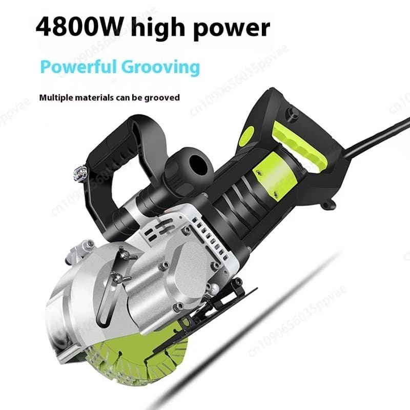 Wall Chaser | 4800W High-Power Dust-Free Concrete Cutting | Hydropower & Construction Tool - Thumbnail 2