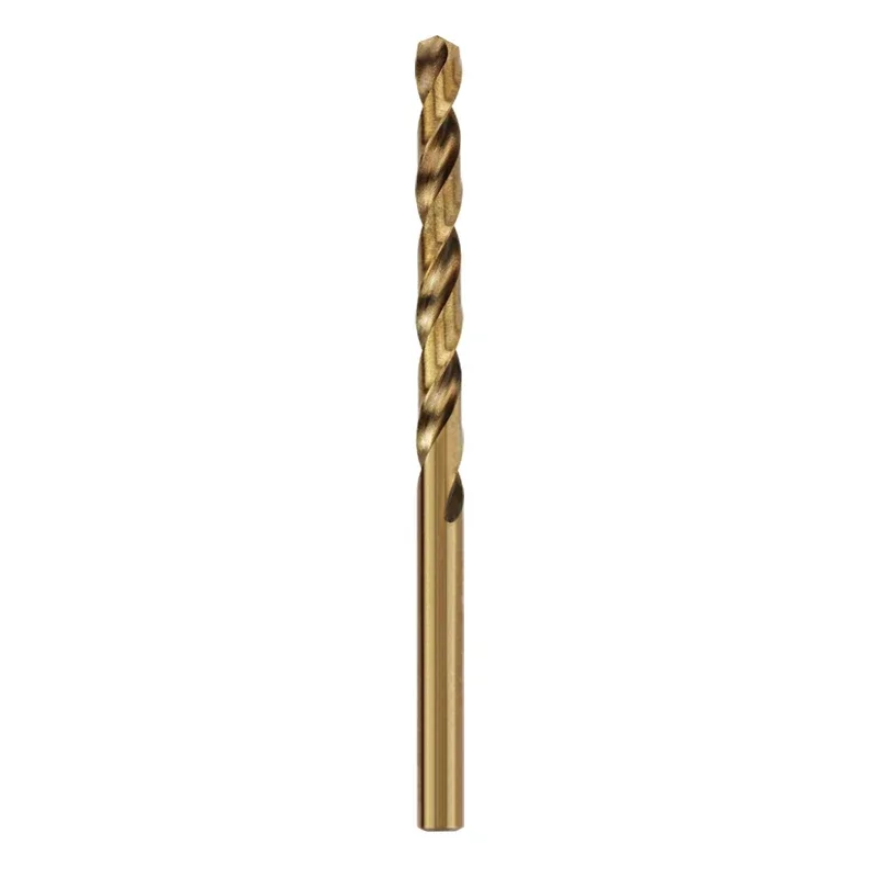 SLUGB cobalt M35 HSS twist drill bit set for metal and stainless steel drilling, featuring high-speed steel construction for professional tool accessories.