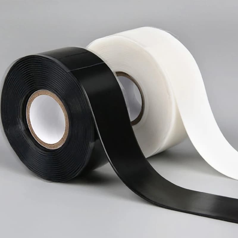 Waterproof Silicone Rubber Self Adhesive Insulating Tape for strong emergency repairs on wires, hoses, and leaks.