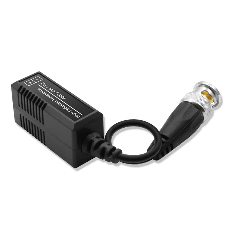 CCTV Video Balun Pair | HD 4K UTP Converter | BNC to RJ45 for Security Cameras - Thumbnail 6