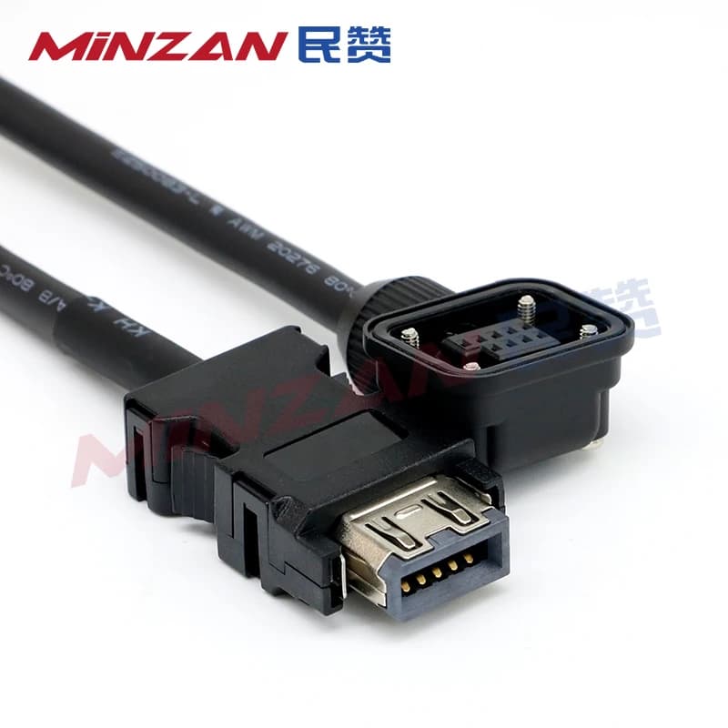 Industrial-Grade Servo Motor Encoder Cable | High-Flex Durable Power & Signal Wire for Mitsubishi J3/J4/JE - Thumbnail 4