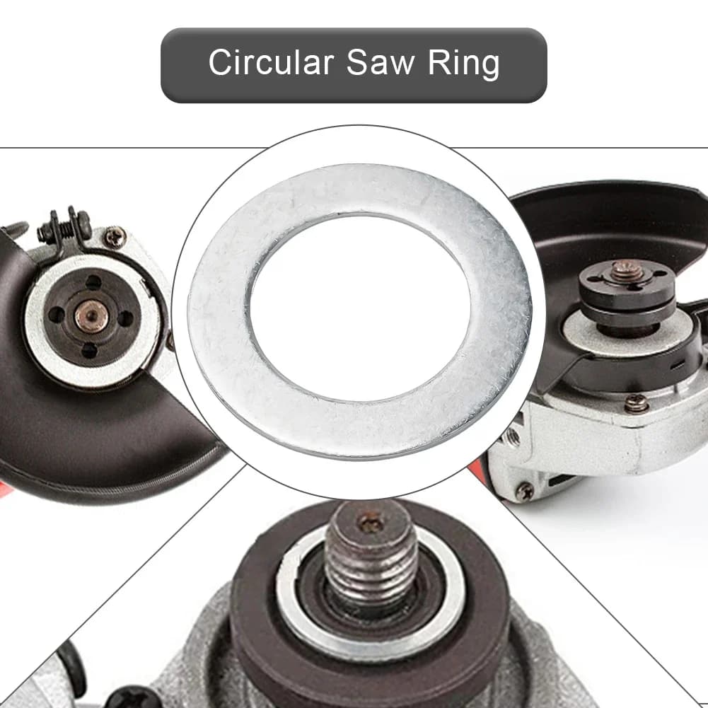 Saw Blade Reducing Rings | 16-32mm Arbor Adapter Set | Professional Woodworking Tools - Thumbnail 6