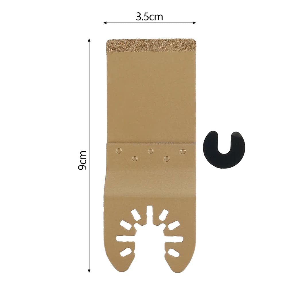 Diamond Oscillating Saw Blades | For Tile, Ceramic & Rough Sanding | Multi-Tool Accessories - Thumbnail 3