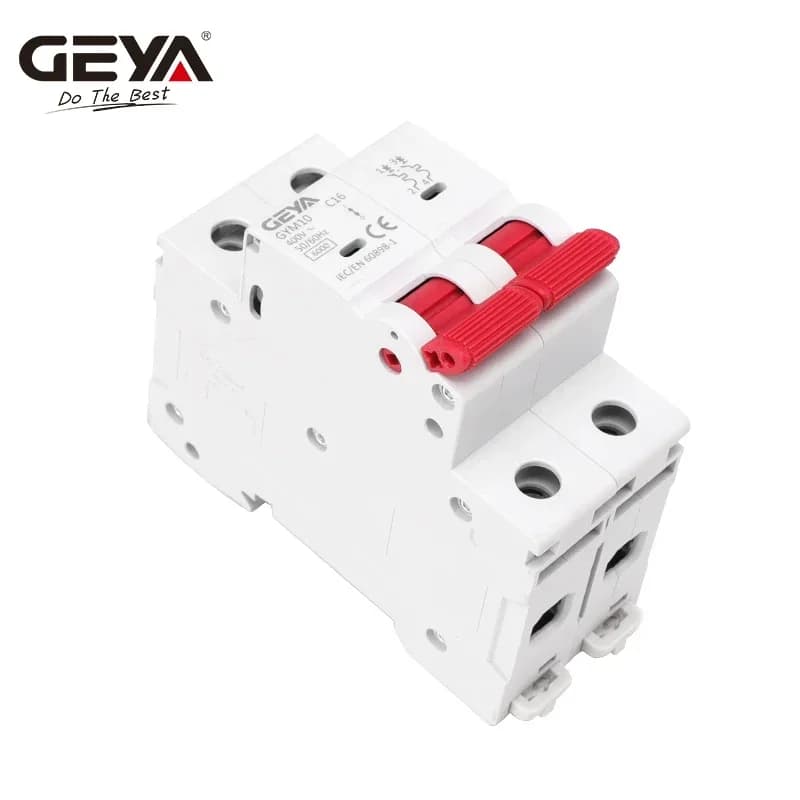 2-Pole Mini Circuit Breaker | 6-63A C-Curve | 220V/400V 6KA | CE Certified - Thumbnail 2