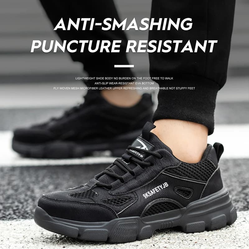 Toe Work Boots | Indestructible Safety Sneakers | Unisex Sport Style - Thumbnail 5