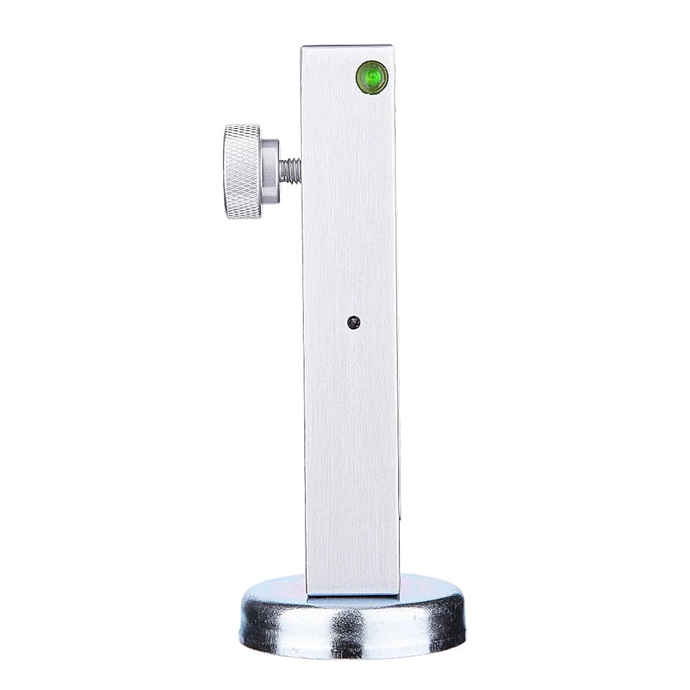 Magnetic alignment camber gauge tool for adjustable vehicle camber, caster, and strut measurements on cars and trucks.