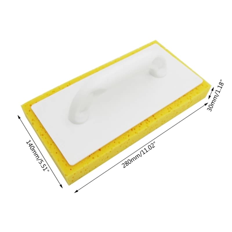 Grout & Tile Finishing Trowel | Ergonomic Masonry Tool for Seamless Caulking - Thumbnail 6