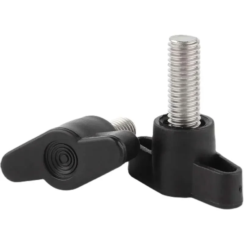 Adjustable Thumb Screws | M4-M8 Stainless Steel Z-Handle | Bakelite Hand Knob - Thumbnail 7