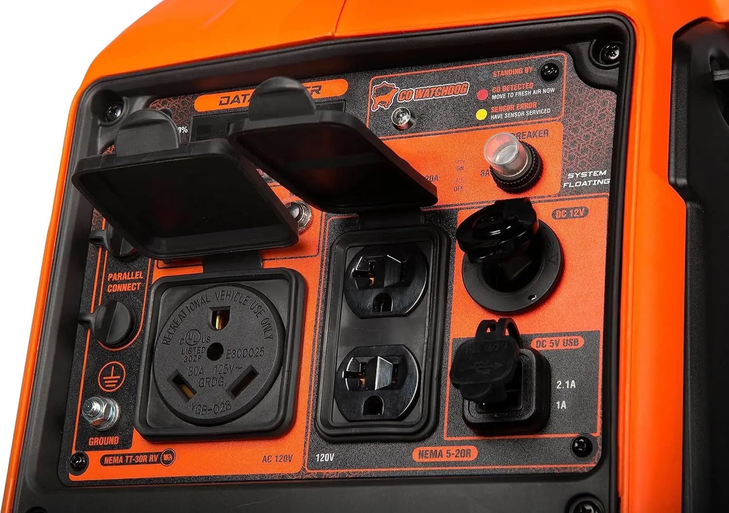 Dual Fuel Inverter Generator | 3600W RV-Ready Power | Ultra-Quiet & Portable - Thumbnail 4