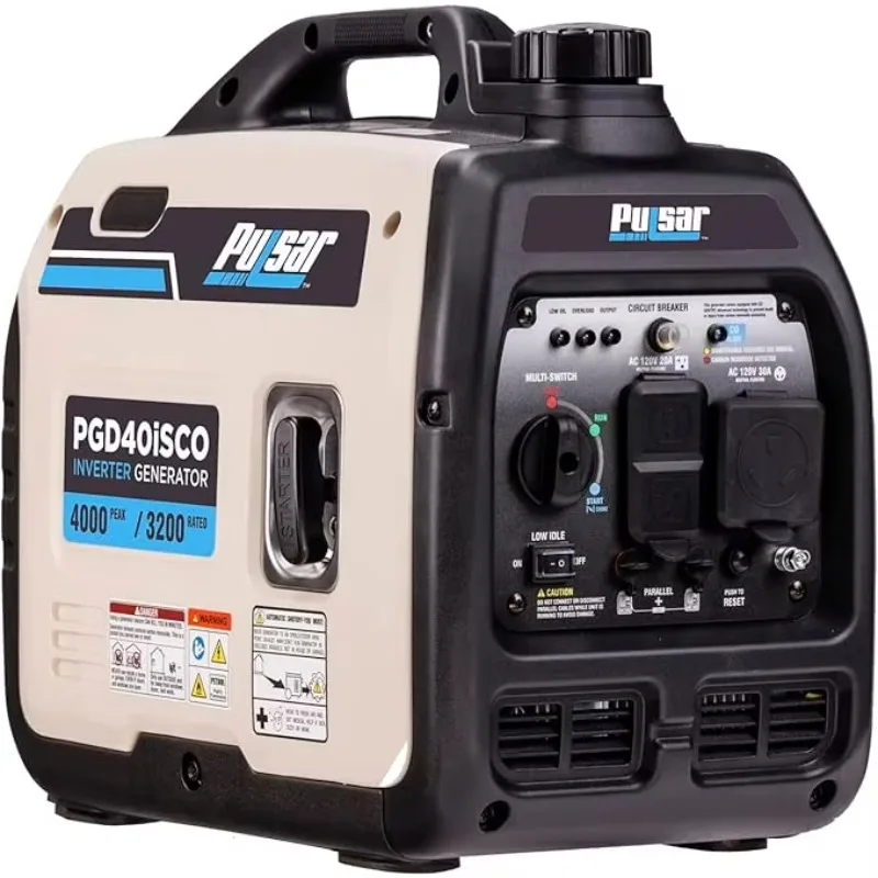 4000W Ultra-Quiet Inverter Generator | Portable & Lightweight for Home Backup Power - Thumbnail 2