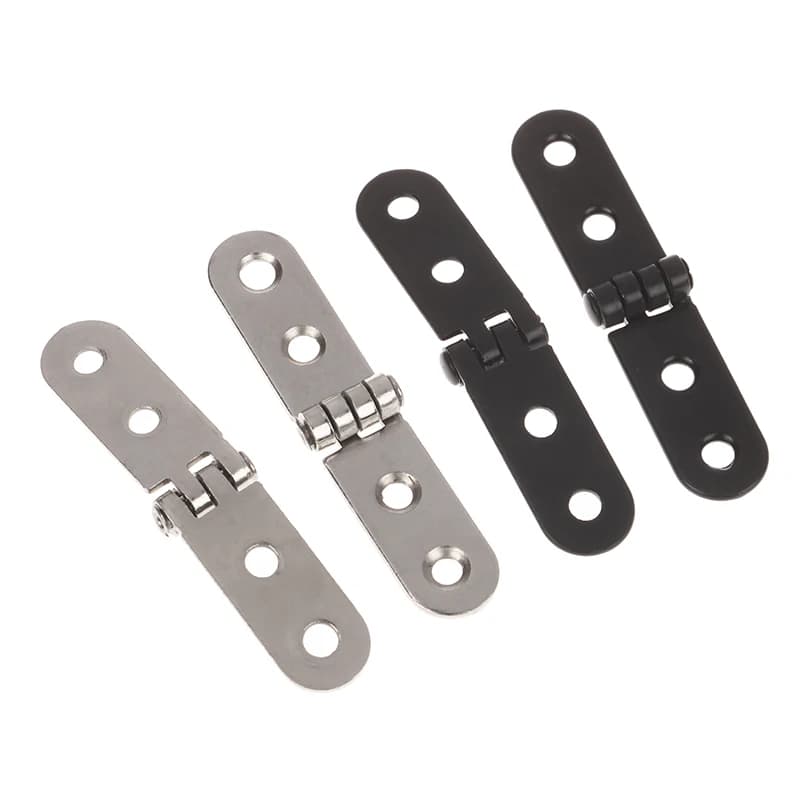 180 Degree Foldable Hinge | Screw-On Flap Hinge | For Sewing Machine Cabinets & Furniture - Thumbnail 5