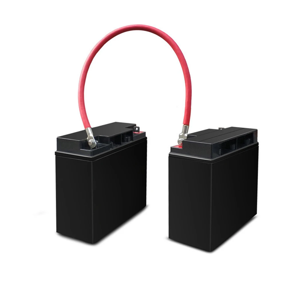 4 AWG silicone car battery cable with tinned copper wire and connectors for inverters, solar systems, and automotive power
