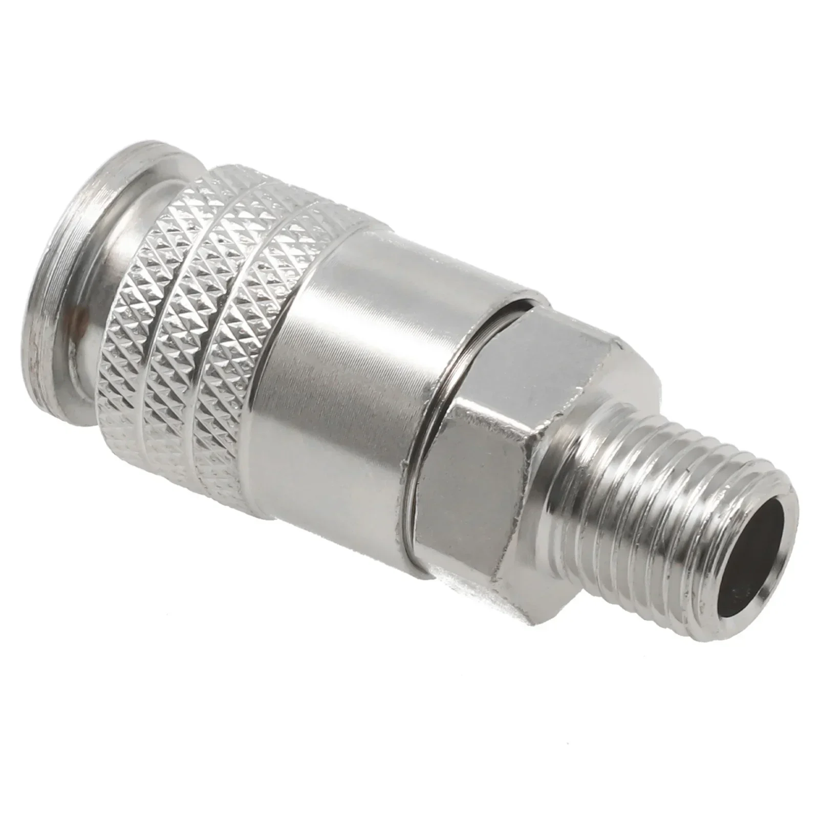 Industrial-Grade 1/4 NPT Quick-Disconnect Coupler | High-Flow Pneumatic Fitting for Air Compressors - Thumbnail 3