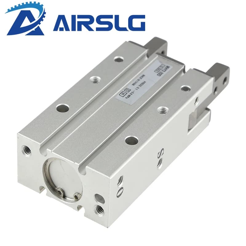MHY2 10D 16D 20D 25D Double Acting Pneumatic Gripper Bore 10-25mm AFR Brand 180 Degree Angular Aluminium Clamps Gripper Cylinder - Thumbnail 4