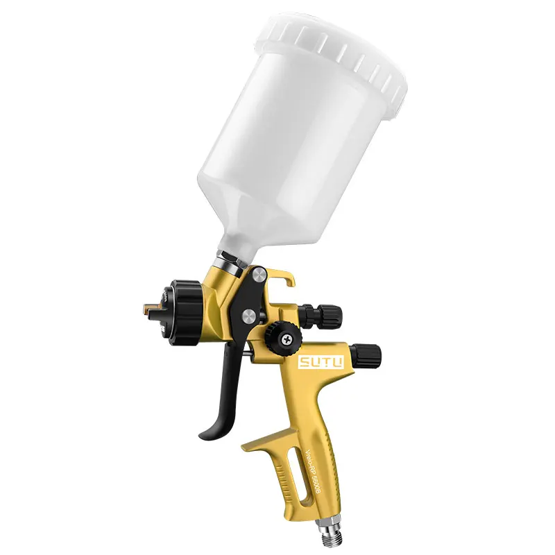 1.3MM Nozzle Paint Spray Gun | High Atomization for Car & Furniture | Oil Paint Repair Airbrush - Thumbnail 3